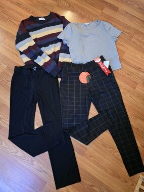 Womens Size Large Clothing Bundle Tops And Pants